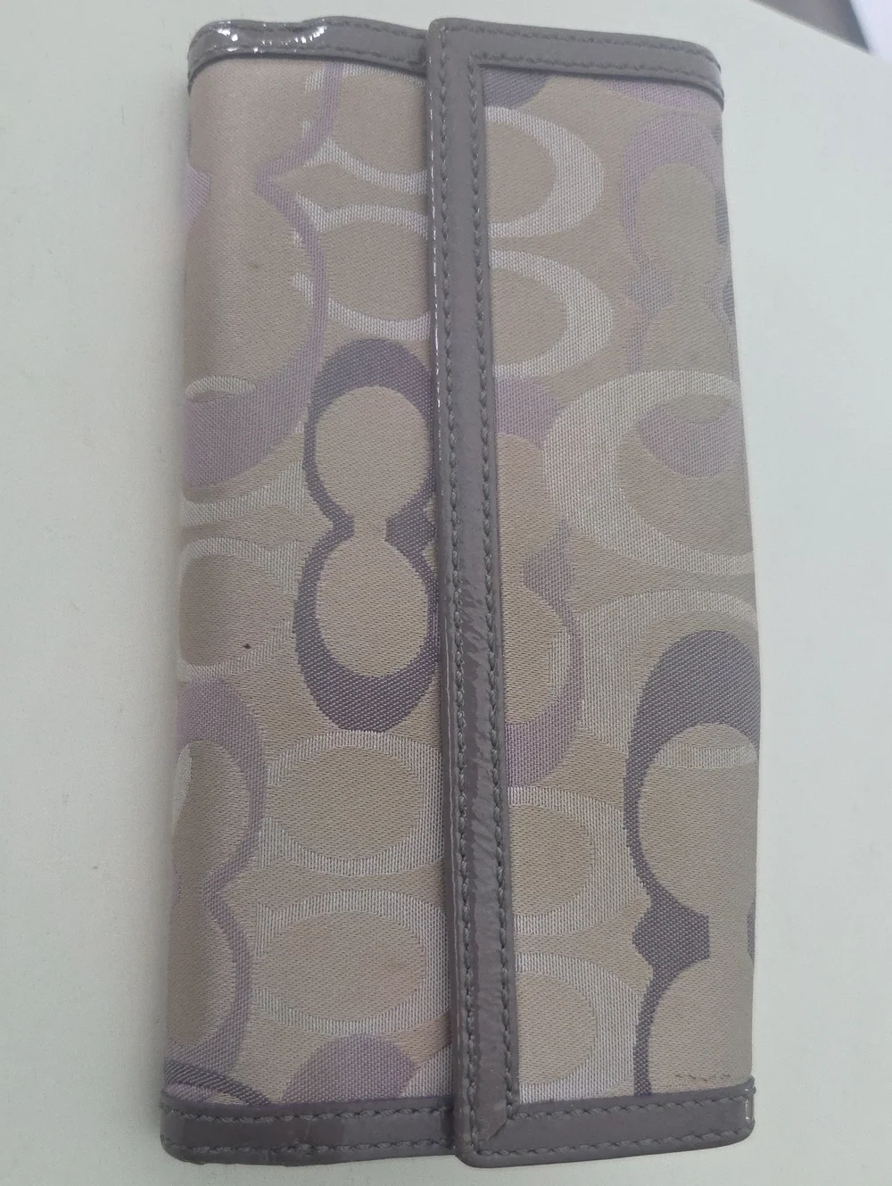 Coach Y2K Vth Lilac/Khaki Signature C Turnlock Phone Case